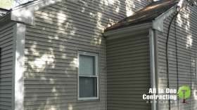 Needed a James Hardie installer to repair and replace tired siding